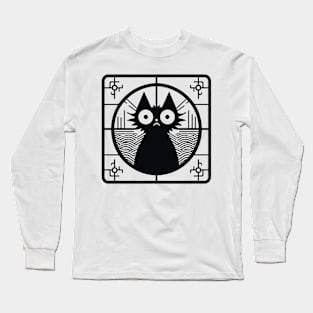 Frazzled Cat Long Sleeve T-Shirt